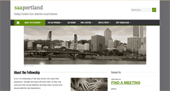 Desktop Screenshot of portlandsaa.org